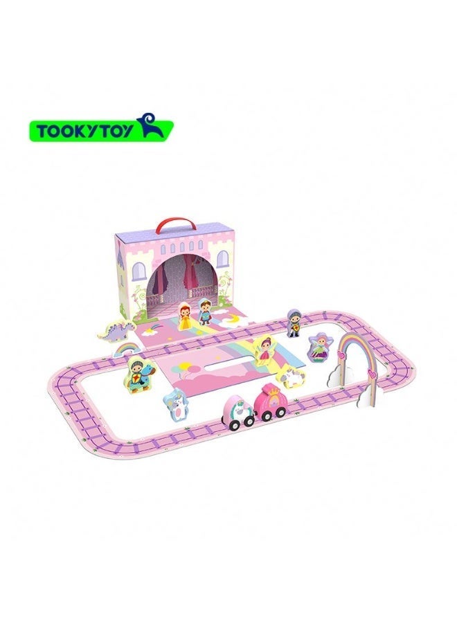 Tooky Toys Castle Play Box - 13 Pcs - Image 1